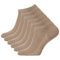 6 paires de chaussettes basses unisexes pour baskets, en viscose de bambou respirante, pour hommes et femmes