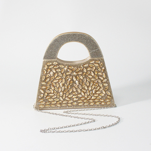<span class=keywords><strong>Borsa</strong></span> di Lusso con Strass <span class=keywords><strong>a</strong></span> Goccia, Manico Curvo <span class=keywords><strong>a</strong></span> Forma di Anello con Diamanti, per Feste di Gala e Cocktail, <span class=keywords><strong>Borsa</strong></span> <span class=keywords><strong>Rigida</strong></span> Scintillante - Product Image 2