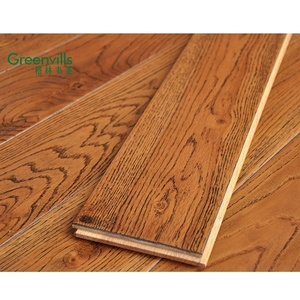 Plancher massif <span class=keywords><strong>en</strong></span> <span class=keywords><strong>chêne</strong></span> blanc europé<span class=keywords><strong>en</strong></span> + plancher <span class=keywords><strong>en</strong></span> <span class=keywords><strong>chêne</strong></span> personnalisé gratté à la main/plancher d'ingénierie - Product Image 1