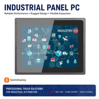 PC industriel à écran tactile capacitif de 15 pouces avec ports VGA USB RS232