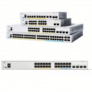 Commutateur Cisco C1300-24P-4G, boîte d'origine, neuf, série Cisco Catalyst 1300, 24 ports, commutateur de réseau géré de couche 3, C1300-24P-4G - Product Image 2