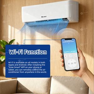 Nuevo Aire Acondicionado Gree de 12000 BTU para Hogar, Hotel, <span class=keywords><strong>Mini</strong></span> <span class=keywords><strong>Split</strong></span>, Tipo <span class=keywords><strong>Inverter</strong></span>, Frío/Calor, con Wifi - Product Image 3
