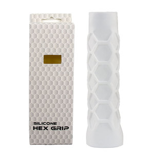 Poignée de raquette de pickleball en silicone antidérapante de haute qualité, réutilisable, avec logo coloré personnalisable - Product Image 6