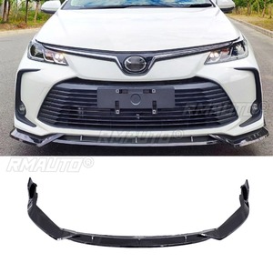 For Toyota Corolla 2019-2024 Car Front Bumper <b>Lip</b> Splitter Diffuser Body Kit <b>Gloss</b> Black Bumper Protector Modification Part - Product Image 3