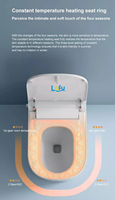 Capteur automatique chasse d'eau ouverte salle de bain électrique japonais une pièce intelligente Wc commode cuvette de toilette automatique toilette intelligente