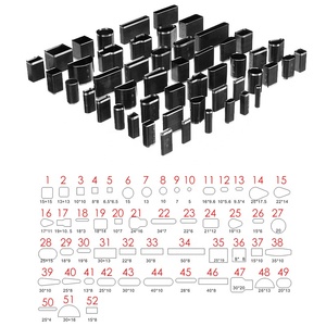 52 Cái/bộ Da Tự Làm Công Cụ Thủ Công Da <span class=keywords><strong>Hole</strong></span> <span class=keywords><strong>Punch</strong></span> Tool Set Lỗ Rỗng Cú Đấm - Product Image 2