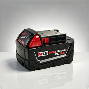 Batería para Herramientas Eléctricas <span class=keywords><strong>Milwaukee</strong></span> <span class=keywords><strong>18V</strong></span> 5.0AH M18B5, Precio de Fábrica, Compatible con Taladro y Llave Inalámbricos M18, Baterías de Iones de Litio - Product Image 2