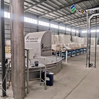 YUNDA Pulpeur automatique à consistance moyenne 5%-8% contrôlé par PLC, plaque de rotor de pulpeur, garantie 1 an