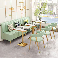 Projet commercial personnalisé de haute qualité ensemble de meubles moderne café table chaises restaurant ensemble de meubles