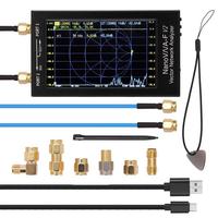 NanoVNA-F V3 1MHz-6GHz Analyseur de réseau vectoriel portable 4,3 pouces pour antenne MF/HF/VHF/UHF/SHF