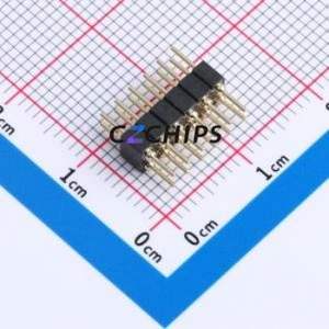 XDZ200C-2-06-Z-2.8-G1 Pin Header Through hole Component (THT),P=2mm Connector 2x6P 2mm 2mm Round Pin - Product Image 2