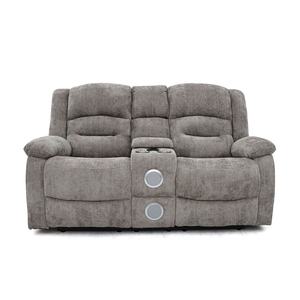 أريكة جيكسوفا العصرية القابلة للطي يدويًا من القماش، طقم 3+2+1 مع كونسول ومكبر صوت بلوتوث لغرفة المعيشة - Product Image 3