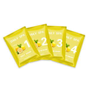 Kit de Lotion pour <span class=keywords><strong>manucure</strong></span>, masque exfoliant à tremper, enlève le volume de la peau, Lotion de Spa pour les pieds, 4 étapes - Product Image 3