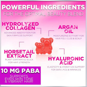 กูมมี่ไบโอตินเยลลี่ครีมบำรุงผิวผมธรรมชาติผลิตภัณฑ์ความงาม - Product Image 5