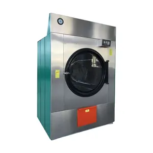 Industrial hotel lavanderia 120kg vapor gás aquecido secagem máquina preço