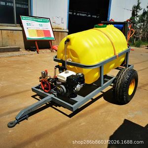 Carreta con Tanque de Agua para Granja, Capacidad de 1 Litro, Bomba de Riego, Uso Agrícola - Product Image 3