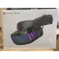 DPVR E4C avec fauteuil œuf, ensemble VR pour entreprises proposant des sièges VR, simulateur VR, moto, machine à l'heure réelle 6 places et vol VR