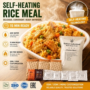 ข้าวทอดไก่แกงกะหรี่แบบทหารพร้อมรับประทานให้ความร้อนด้วยตนเอง - Product Image 5