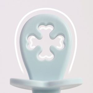 Juego de Cucharas de Silicona de Grado Alimenticio Libres de BPA para Bebés, Cuchara de Entrenamiento para Aprender a Comer, Cuchara para Lamer Frutas y Purés, Accesorios para la Alimentación - Product Image 5