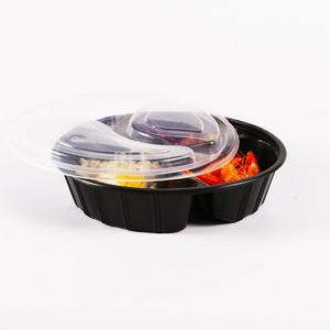 Dishwasher Microwave Freezer Safe Reusable Meal Prep Containers BPA Free Take Out Disposable Plastic Food <b>Storage</b> Containers - Product Image 2