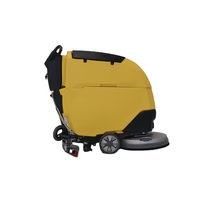 Nettoyeur de sols électrique automatique CE, haute efficacité, compact, pour entrepôts, usines, nettoyage de sols industriels