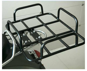 Motorfiets Direct Universeel Staal Zwart Motorfiets Achter Bagagerek Voor Motorfiets Touring - Product Image 4