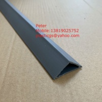 Profilé de chanfrein en PVC à tube triangulaire HDPE