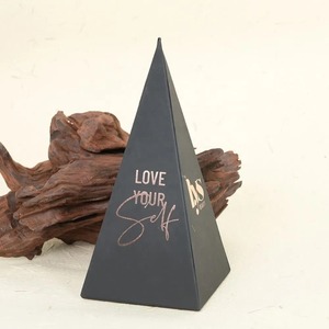 Custom Triangle <b>Magnetic</b> Closure Luxury Foldable Rigid Cosmetics Jewelry Perfume Packaging Paper <b>Gift</b> <b>Box</b> - Product Image 5