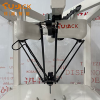 Robot Paralelo Delta de 4 Ejes para Recoger y Colocar con PLC, Motor, Caja de Cambios, Acero Inoxidable, Carga Útil de 3kg-16kg, 25 Beats/min de Capacidad de Producción