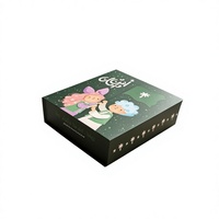Boîte cadeau magnétique personnalisée, boîte d'emballage rigide, boîte d'expédition avec logo personnalisé imprimé pour l'emballage de cadeaux de vacances