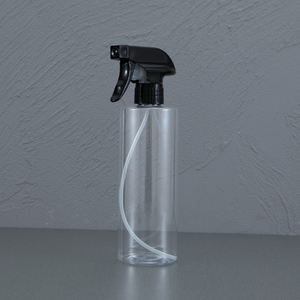 Bouteille de pulvérisation ronde cylindrique vide 500ml 16oz pulvérisateur à gâchette en plastique pour l'entretien de la voiture - Product Image 2