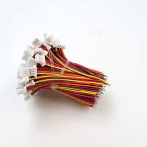 JST ZH H PH EH XH SH kabel kustom Pitch 1.0mm 1.25mm 1.5mm 2.0mm 2.54mm 2/3/4/5/6 Pin pelindung kawat - Product Image 1