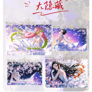 Cartes de collection et de jeu de cartes à échanger en papier coloré, collection de panneaux d'art Waifu 'Déesse de la Printemps' du Japan Anime <span class=keywords><strong>Genki</strong></span> Parade Vol.3, boîte booster - Product Image 4