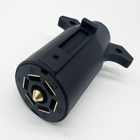 Connecteur rond à 7 broches SN American 12V pour remorque, état neuf, matériau plastique