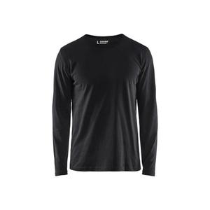 BLAKLADER - 3500104299005XL T-shirt manches longues Noir-EAN 7330509802007 TRAVAIL T-SHIRTS ET POLO - Product Image 1