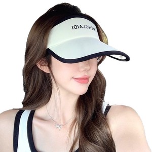 Gorra con Visera Mengjiaodi, Transpirable, Protección Anti-UV para Mujer, Sombrero para el Sol con Diseño de Logotipo - Product Image 5