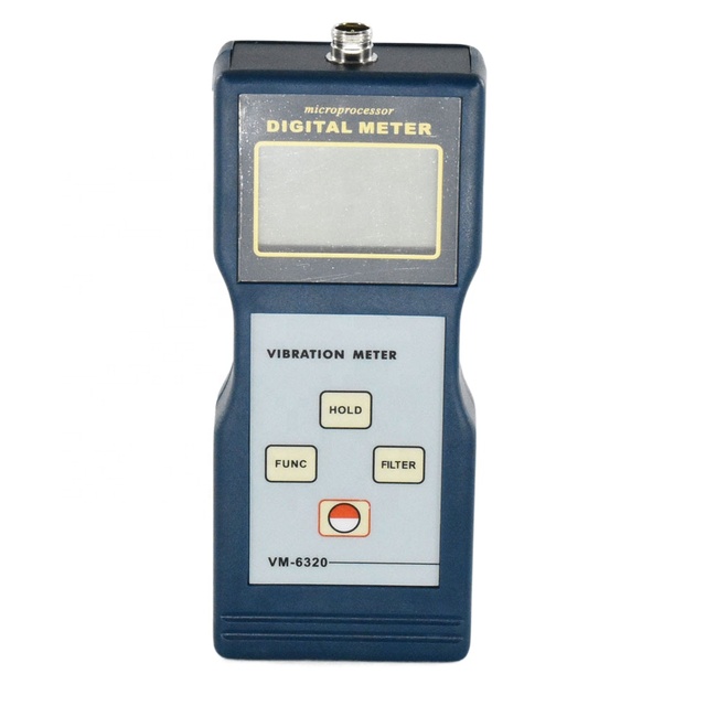 VM-6320 Digital Vibration Meter Portable Vibration Analyzer Vibrometer Tester 10Hz~1kHz Velocity