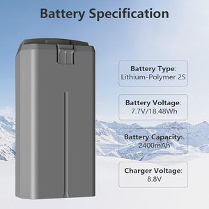 2400mAh 7.7V Drone Pin cho DJI Mini 4K / SE / Mini 2 Series chuyến bay thông minh Pin thay thế LiPo 2 S UAV phụ kiện - Product Image 5