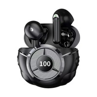 Headphone Nirkabel X79 Laris Manis untuk 5.3, Desain Keren, Gaming, Layar Digital, Olahraga, Kontrol Suara