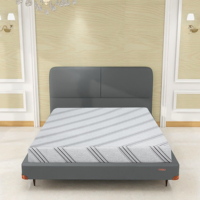Surmatelas en mousse à mémoire de forme de luxe 10 pouces, tailles Queen et King, avec massage et design portable, fabrication OEM&ODM par Foam Factory