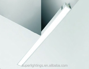 Grille <strong>Light</strong> L15A Fixture Track Suspended Diffus Ceiling Recessed Office <strong>Fitting</strong> Hanging <strong>Lights</strong> Supermarket LED Linear <strong>Light</strong> - Product Image 1