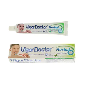 Оригинальный Vigor Doctor 100 г ментоловая отбеливающая зубная паста натуральная Органическая
