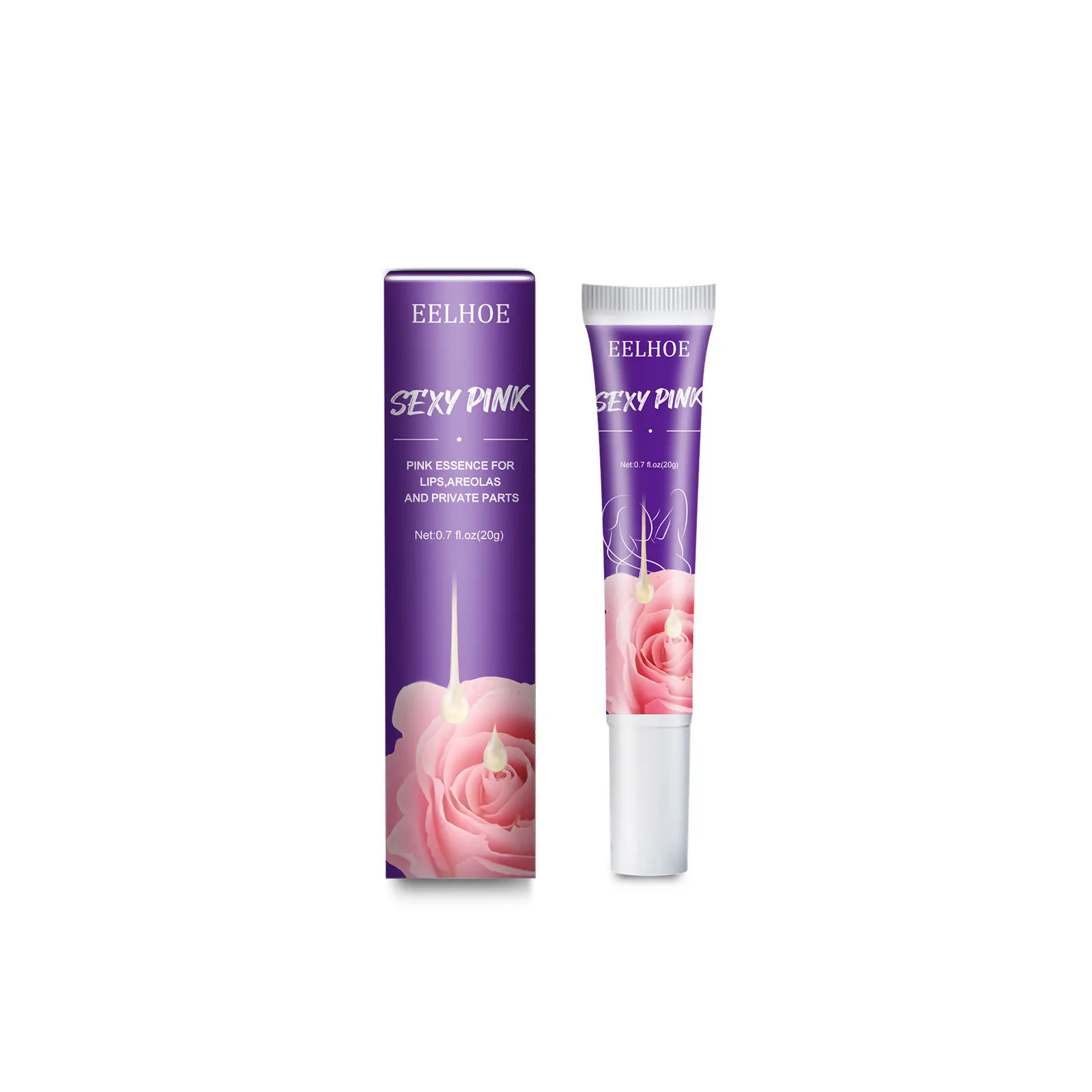 Intimate Area Pink Essence Body Whitening Cream Underarm Knee Butt Dullness Brighten Improve Lip Moisturizer Facial Beauty Care