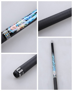 Queue de billard Cuetec SVB GEN 2 en fibre de carbone de haute qualité avec joint en acier inoxydable, fers de 11,8 mm/12,5 mm, design <span class=keywords><strong>Tacos</strong></span> - Product Image 5
