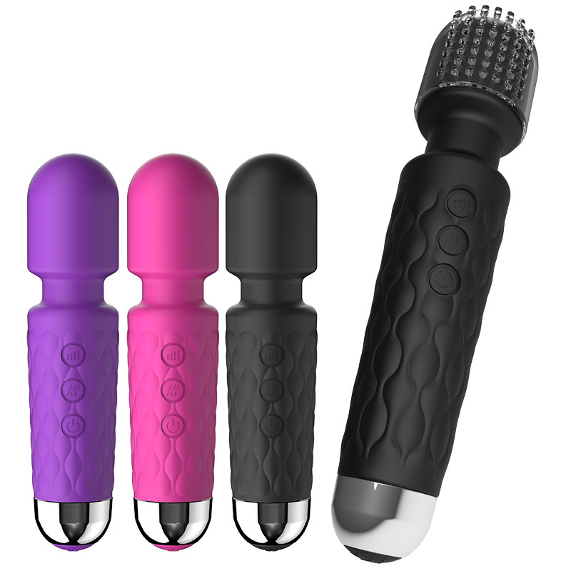 Women's G Spot Clit Stimulation Masturbating Stick Portable Mini Wand Massager Vibrator Personal Powerful Electric Mini Massager