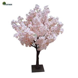 Árbol de Flores de Cerezo Artificial Artiker Grande, Color Natural, 1 m de Altura, Ecológico, Duradero, Material de Madera, Permanente, para Mesa de Boda - Product Image 1