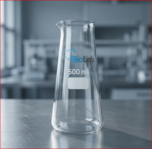 Vaso de precipitados Phillips con boquilla, para medición, contención, mezcla y descontaminación, cristalería de laboratorio, 500 mL - Product Image 4