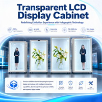 Hochauflösendes 4K Transparentes Display Android Digital Signage 15-86 Zoll Touchscreen Direktvertrieb OEM