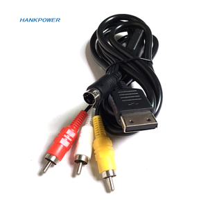Câble S-AV S-Terminal de 1,8 m pour <span class=keywords><strong>SEGA</strong></span> DreamCast DC HDTV, câble S-Video, câble audio-vidéo S-Terminal 3 RCA - Product Image 2