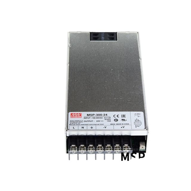 MeanwellMSP-300 Medical 300W Switching Power Supply 3.3/5/7.5/12/15/24/36/48V Low Leakage Current